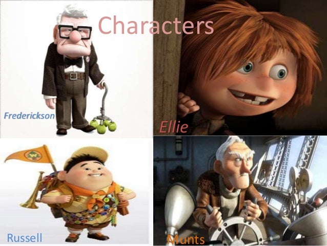 presentation on up movie characters from up