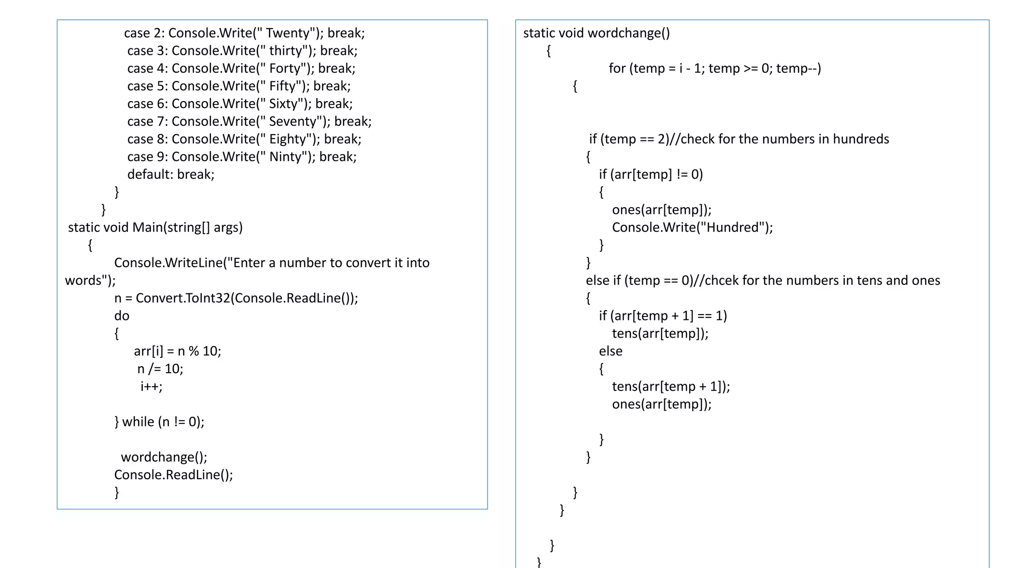 convert number to string | PPT