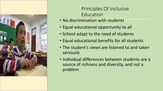 inclusive education | PPT