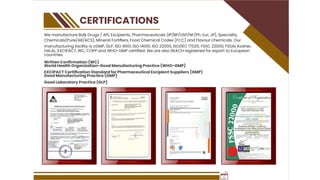 Muby Chemical |Chemicals Manufacture and supplier | PDF