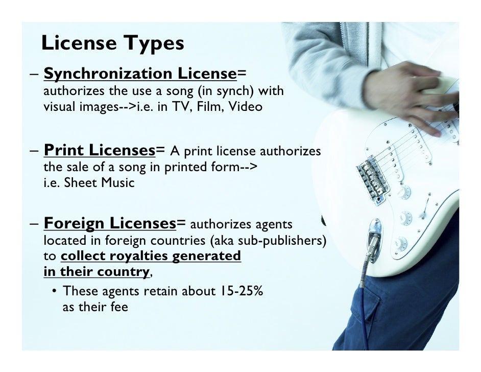 MUC109.LEC 9 Music Licensing