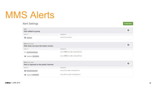 54JUNE 2014
MMS Alerts
 