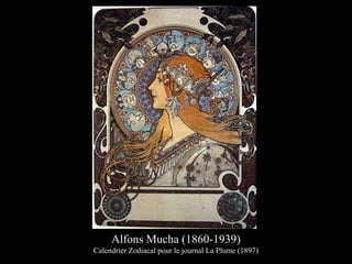 Alfons Mucha (1860-1939)
Calendrier Zodiacal pour le journal La Plume (1897)
 