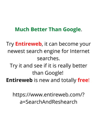 Much better than google. | PDF