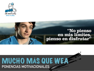 PONENCIAS MOTIVACIONALES 
 