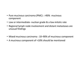 Mucinous lesions of breast | PDF