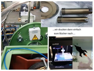 ...wir drucken dann einfach
eure Bücher nach....