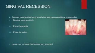 Mucogingival surgery in periodontics | PPTX