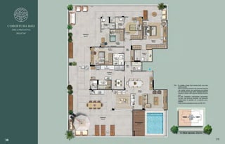 38 39
COBERTURA 1602
ÁREA PRIVATIVA
302,67M2
 