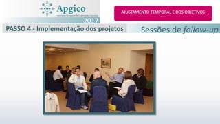 Sessões de follow-upPASSO 4 - Implementação dos projetos
2017
 