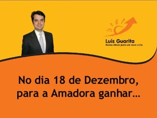 No dia 18 de Dezembro, para a Amadora ganhar… 