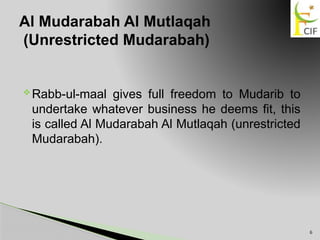 Muthaba management sciences Mudarabah-Concept.pptx