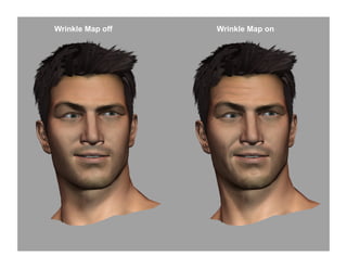 Wrinkle Map off   Wrinkle Map on
 