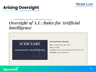 114
Arising Oversight
 