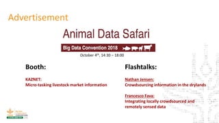Democratizing data and transforming service provision in the pastoralist drylands; THE mFACTOR