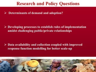 Issues to consider in the design of index insurance products: Index-Based Livestock Insurance