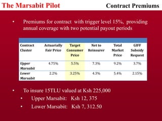 Issues to consider in the design of index insurance products: Index-Based Livestock Insurance