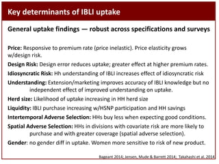 Sustainable livestock insurance for pastoralists: From research to practice and impact
