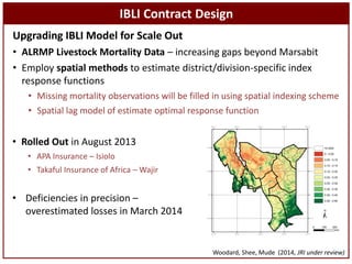 Sustainable livestock insurance for pastoralists: From research to practice and impact