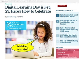 Muhdl(e),
what else?
 