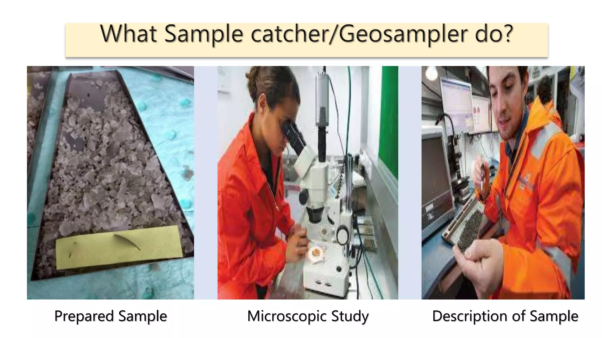 Prepared Sample Microscopic Study Description of Sample
 