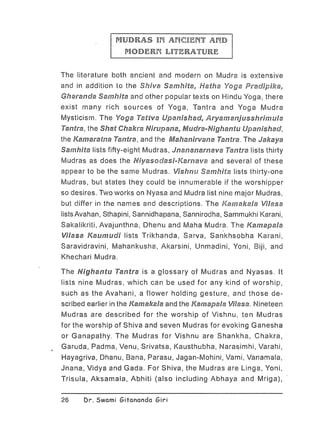 Mudras (New Edition)