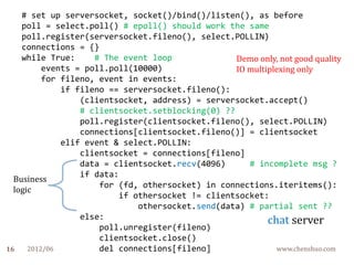 Muduo network library | PDF