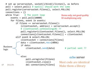 Muduo network library | PDF