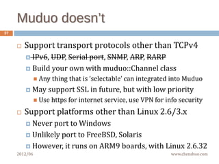 Muduo network library | PDF