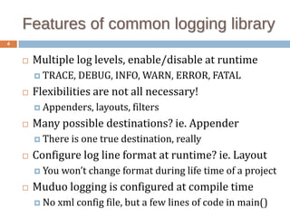 Efficient logging in multithreaded C++ server | PDF