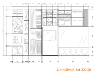DIMENSIONADA HABITACION
 