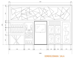 DIMENSIONADA SALA
 