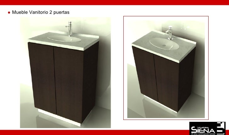Diseño Mueble baño 2