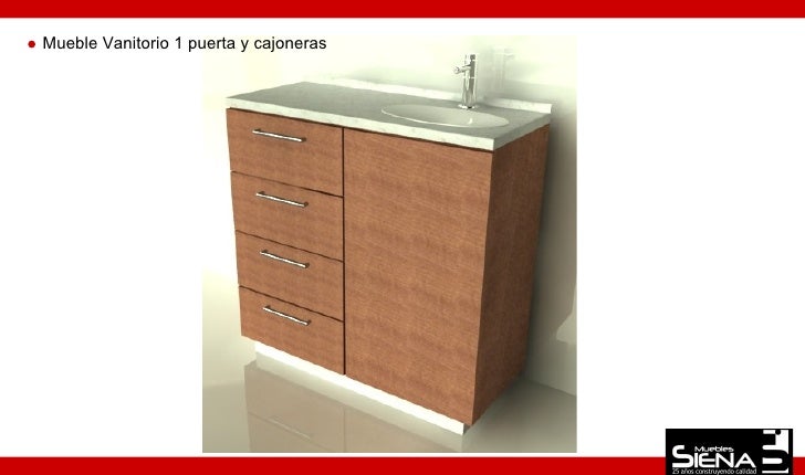 Diseño Mueble baño 2