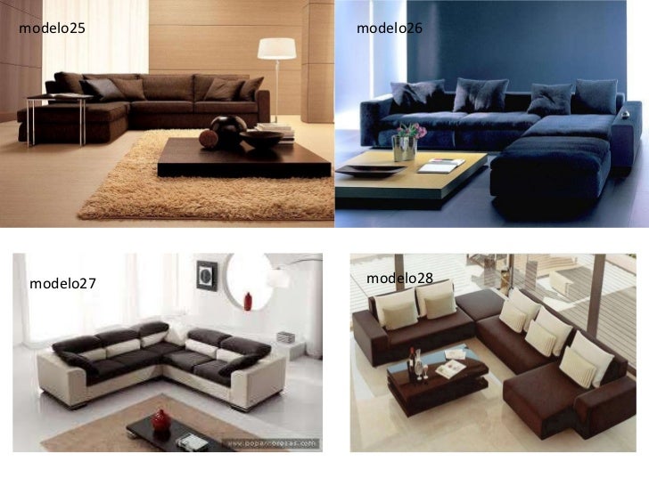 Muebles de sala modernos