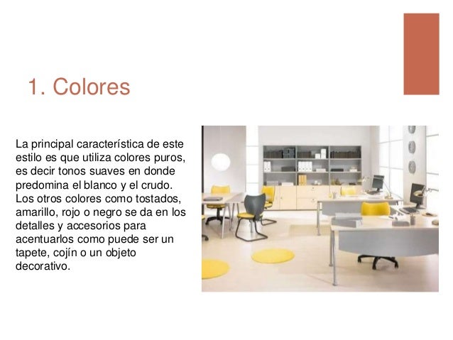 Muebles metalicos y estilo minimalista
