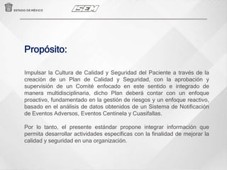 Modelo único de la Evaluación de la Calidad en Establecimientos de ...