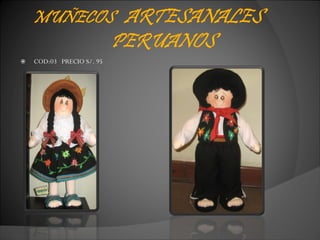 COD:03  PRECIO S/. 95 