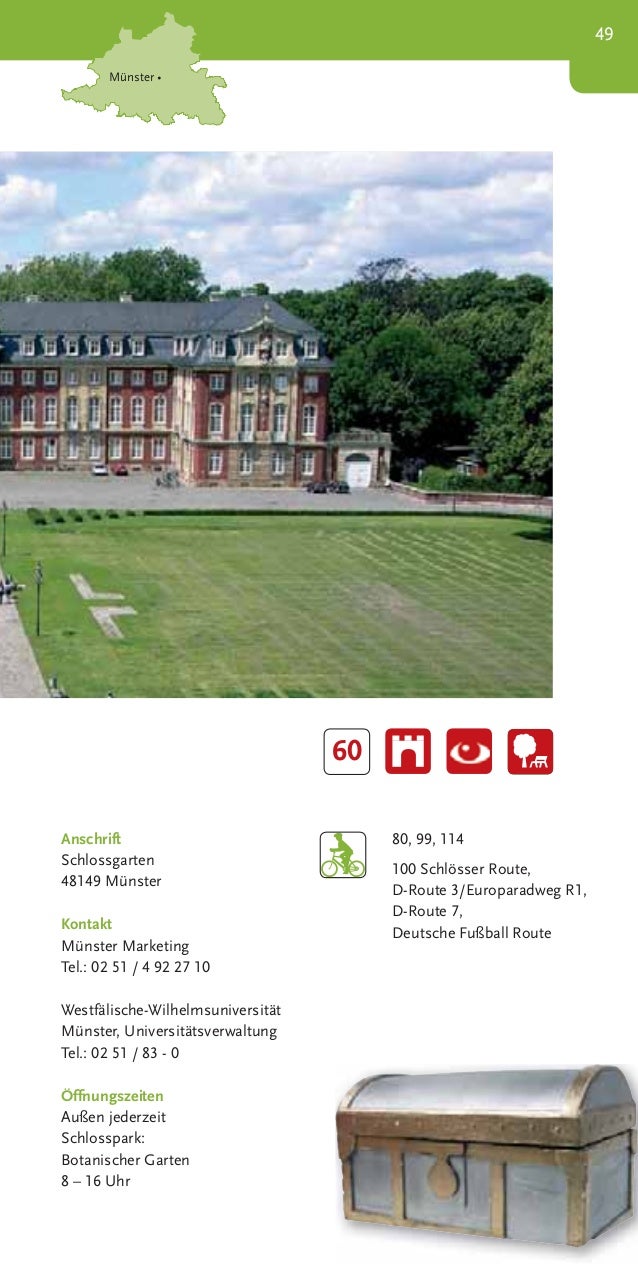 Muensterland Schloesser Burgen