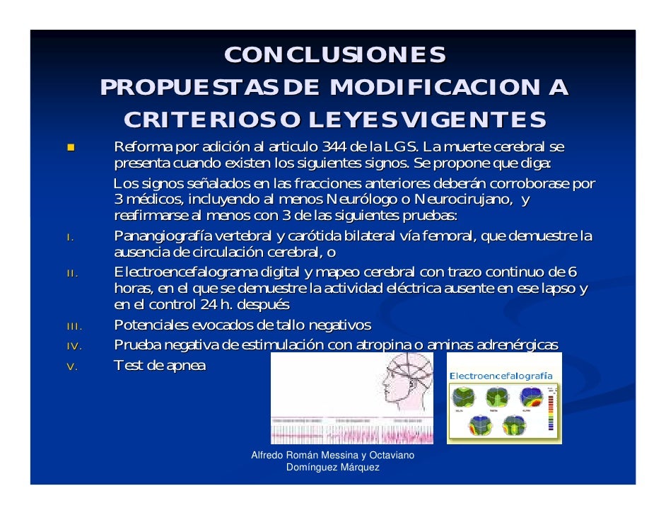 Muerte Encefalica O Cerebral