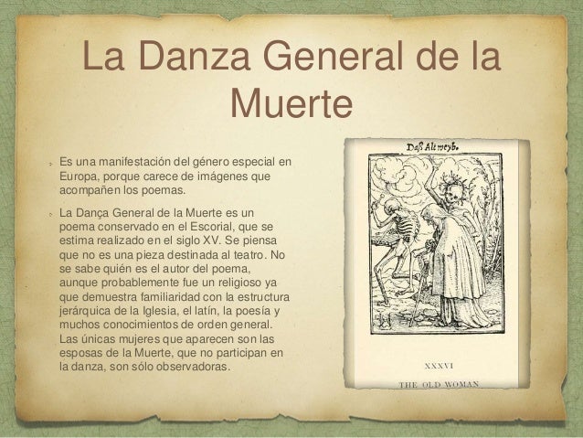 Danza General De La Muerte Poema