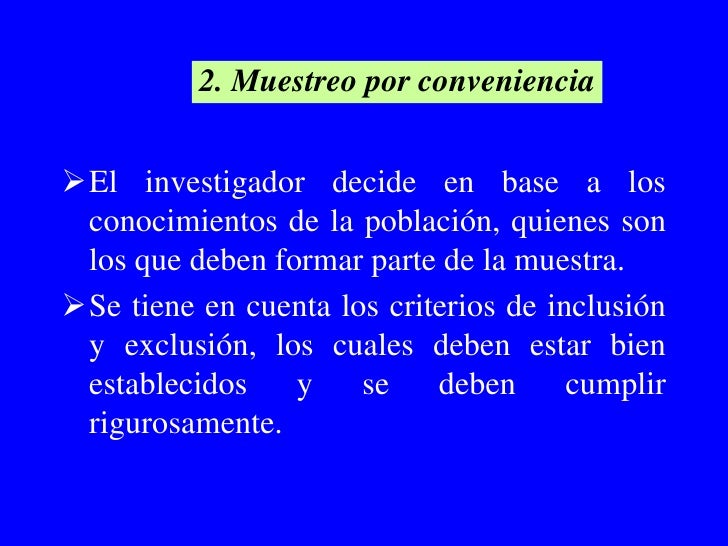 Muestreo