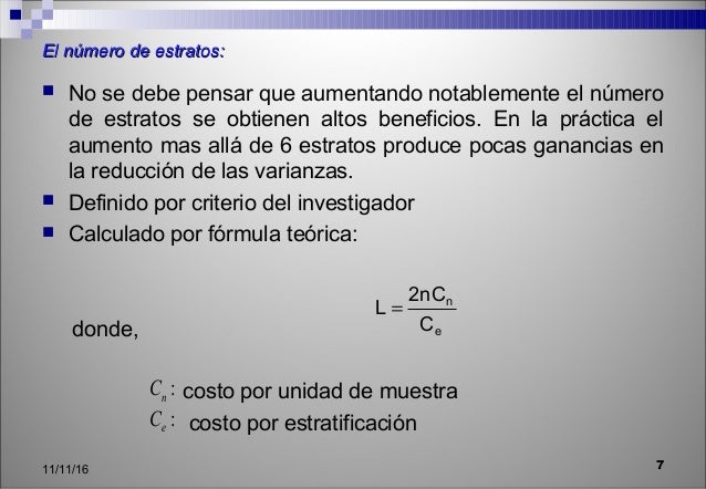 Muestreo estratificado (1)