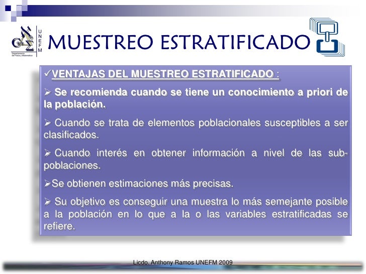 Cu ndo utilizar el muestreo no probabil stico