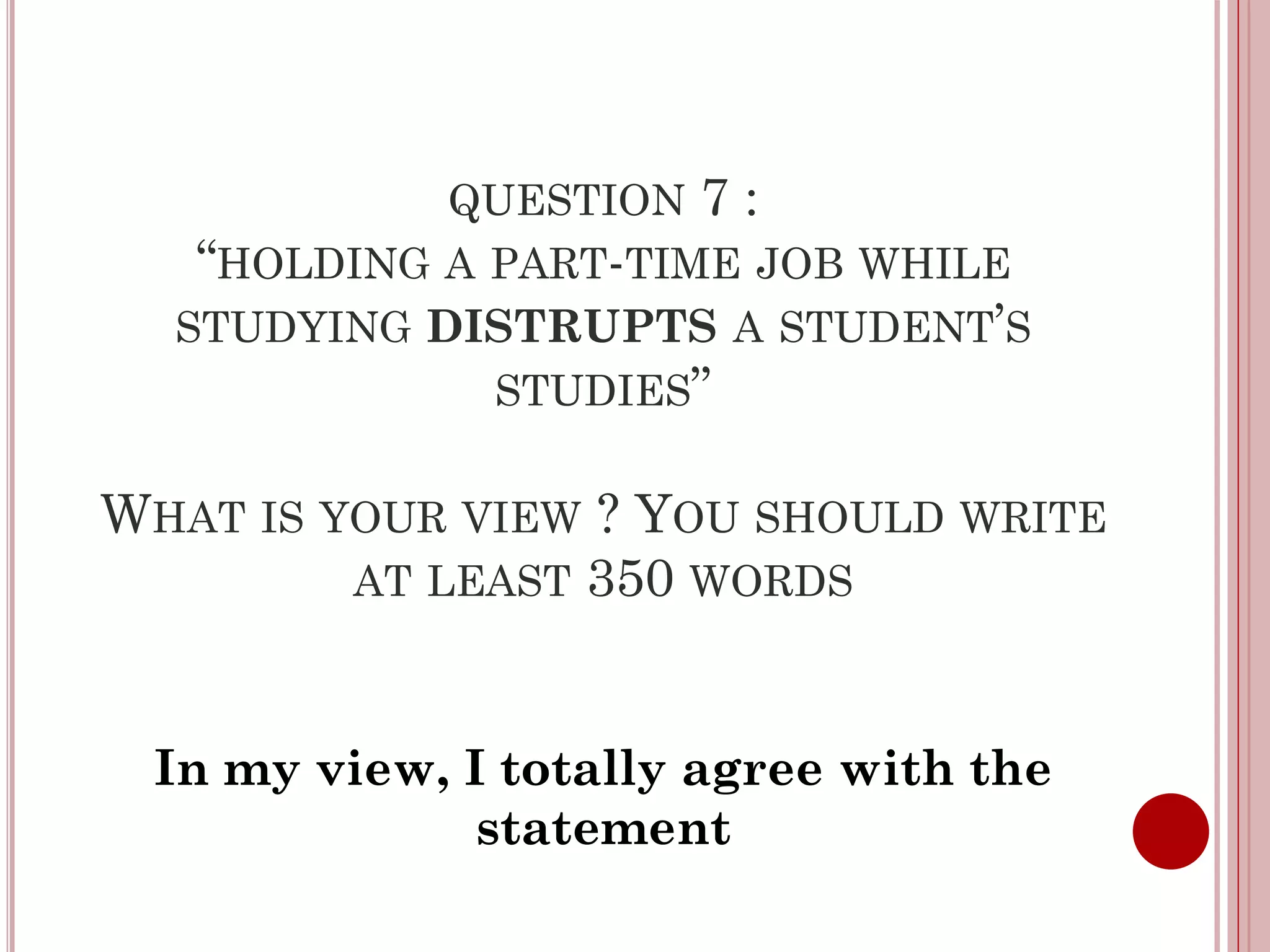 Muet extended writing Example | PPTX