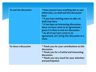 Finalize Discussions Muet speaking tips | PPTX
