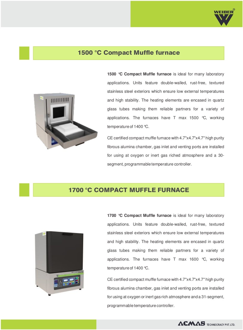 Muffle furnace category