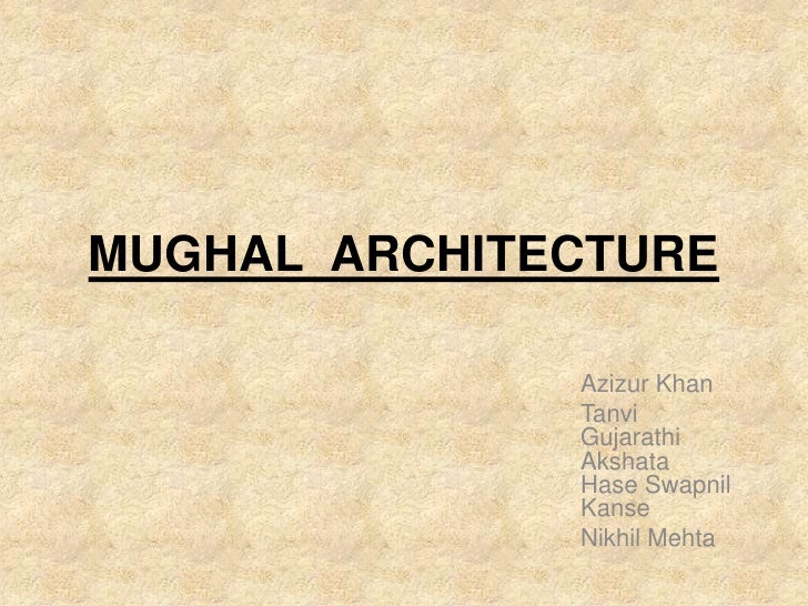 mughal architecture