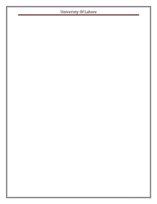 Univeristy Of Lahore
 