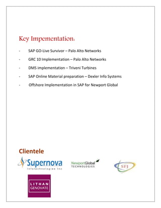 SAP Services
 